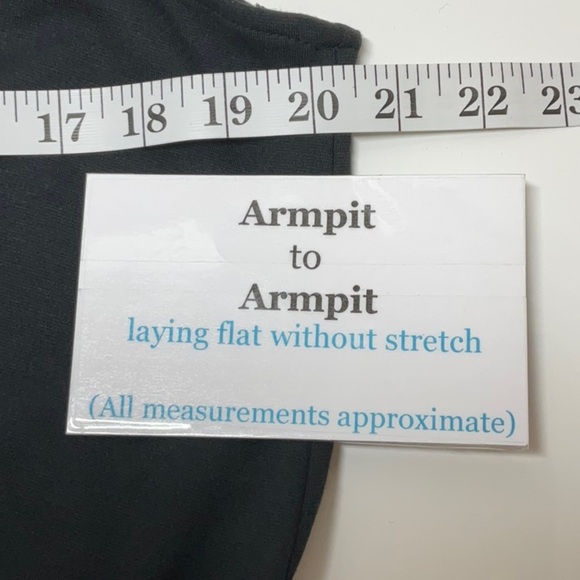 A New Day Sleeveless Faux Wrap Asymmetrical Tank Dress Cover Up Black XL - Picture 6 of 9